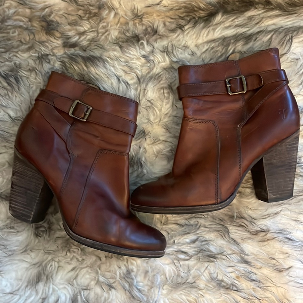 Frye patty riding bootie